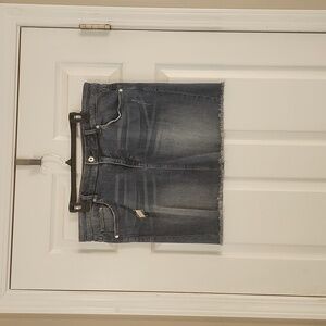 & DENIM by H&M jean distressed skirt NWOT
